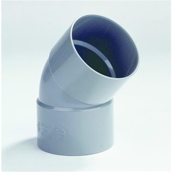 6/21 VS PVC LIJM BOCHT 110 FF 45°